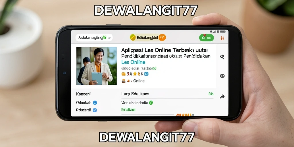Tampilan antarmuka aplikasi DEWALANGIT77 yang intuitif dan mudah digunakan.