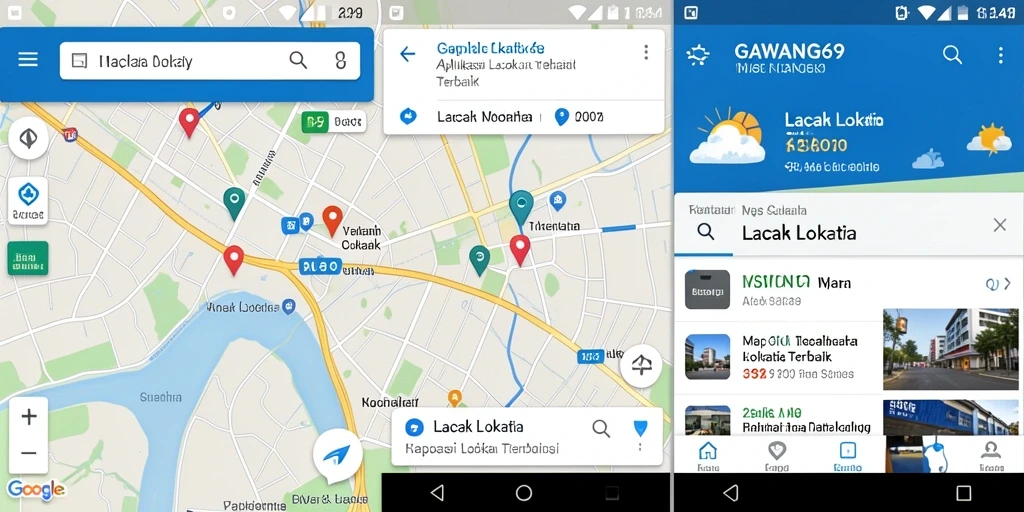 Tampilan antarmuka GAWANG69 yang user-friendly untuk melacak lokasi.
