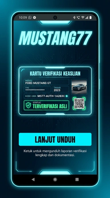 Tampilan kanal resmi mustang77